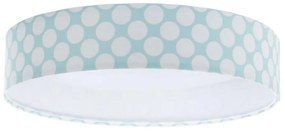 LED Plafonieră GALAXY KIDS LED/24W/230V verde cu buline albe