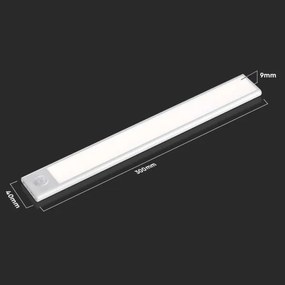 LED lampă sub dulap cu senzor LED/1,5W/5V 1500 mAh 3000K