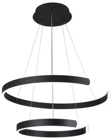 Lustră LED dimabilă pe cablu LED/120W/230V 3000-6500K + telecomandă