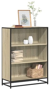 vidaXL Bibliotecă, stejar Sonoma, 80,5x35x107,5 cm, lemn prelucrat
