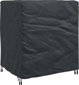vidaXL Husă pentru mobilă Simplu Negru 116 x 100 x 120 cm 210D
