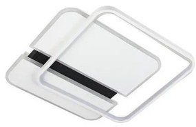 Plafonieră LED dimabilă LED/95W/230V 3000-6500K alb/negru + telecomandă