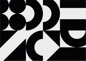 Tablou - Abstracție geometrică N⁰2 (70x50 cm)