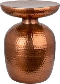 Masuta auxiliara design unicat Orient 36cm cupru