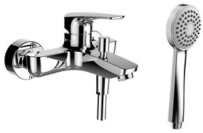 Set pentru cadă cu baterie LAURIN, crom lucios - LAUFEN HF500760100600