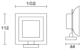 Suport de săpun AQUALINE 1416-02 Apollo,sticlă lăptoasă