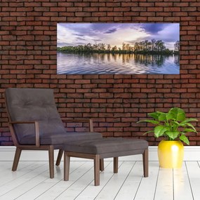 Tablou cu lac (120x50 cm)