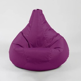 Fotoliu puf copii, Nirvana Light Pufrelax, Material Impermeabil - Magenta