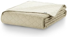 Cuvertură cu 2 fețe din microfibră DecoKing Axel, 200 x 220 cm, bej-alb