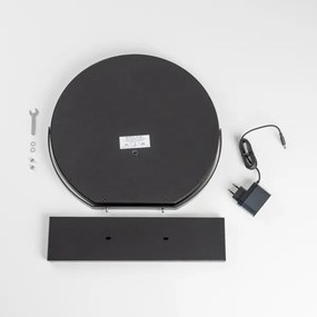 BRILAGI - Oglindă de machiaj LED cu reglaj al intensității CALIFORNIA LED/14W/230V 44x40 cm neagră