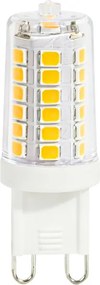 Set de 5 becuri LED G9 transparente 3,5W 480 lm 2700K