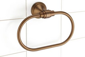 Cuier de baie Ring 16101 Brush Copper