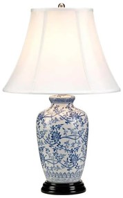 Lampă de masă Elstead BLUE-G-JAR-TL BLUE GINGER JAR 1xE27/60W/230V