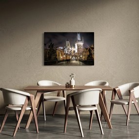 Tablou cu Poarta de pulbere iluminată (90x60 cm)