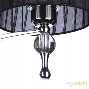 Candelabru design elegant Impress 3 Black