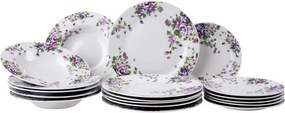 BANQUET Set de farfurii din porţelan BEAUTY 18 buc