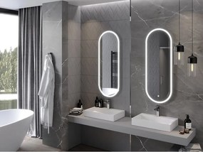 Mexen Bono oglindă de baie iluminată 45 x 120 cm, LED 6000K, anti-aburire - 9816-045-120-611-00