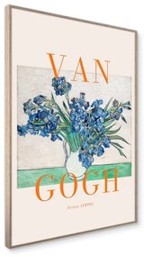 Tablou 50x70 cm Irises – Styler