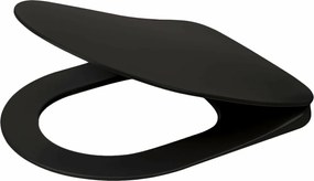 Capac WC softclose Deante Peonia Zero negru