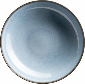Mäser Set de farfurii adânci și plate, 8 bucățiSMOKY'S – albastru