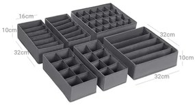 Organizator pentru sertar GRANT, gri