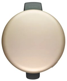 Cos de gunoi cu pedala Brabantia NewIcon 1003205, 20 L, Inchidere lina, Baza antiderapanta, Auriu metalic