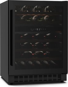 Klarstein Velaire frigider de vin încorporabil | Modern, elegant | Protecție UV | Dual-Zone | 46 sticle