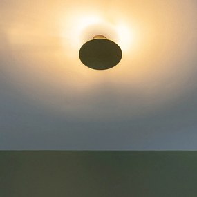 Lampă de perete inteligentă rotundă aurie incl. 2 Wifi g9 - Pulley