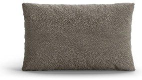 Pernă pentru canapea gri cu tapițerie din țesătură bouclé Poppy – Micadoni