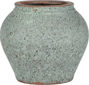 Ghiveci Zeus, culoare verde rustică, dimensiuni multiple - PotteryPots mărimea: S - ø 37 cm | înălțime 32 cm