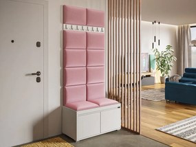 Mobilier pentru hol Kendora 80 (cu 12 buc panouri tapițate Pazara 40x30) (manila 09). 1054003