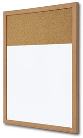 Tablă Combi Board / plută 45 × 60 cm, albă