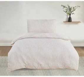 Lenjerie de pat bej din jacquard pentru pat de o persoană 140x200 cm Boston – My House