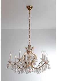 Candelabru de lux cristal Scholer Hirohito 6+3L 24K gold plated