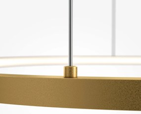 Lustra LED, pendul design modern Glint alama 63x78cm