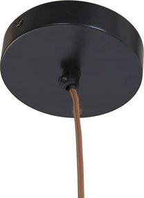 Lustră suspendată din metal, 60 x 40 cm, „Compiègne”