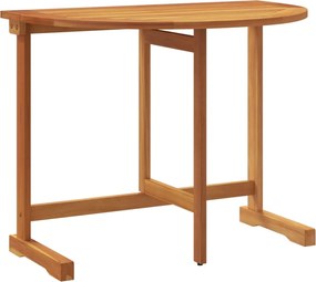 vidaXL Masă de balcon pliabilă, 90x60x72 cm, lemn masiv de acacia