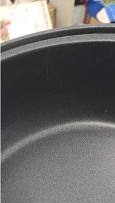 La mâna a doua: Tigaie electrica pentru pizza Rosberg R51010B, 1500W, 32 cm, Termostat, Acoperire antiaderenta, Gri