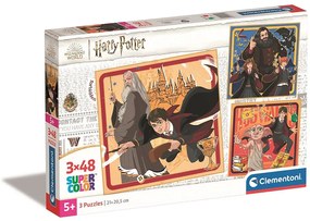 Harry Potter Chronicles Puzzle 3x48 de piese Clementoni