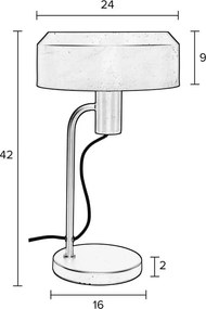 Veioză neagră Landon - White Label