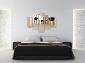 Tablou - Minge între stâlpi (150x105 cm)