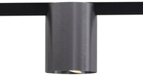Spot modern cu șină monofazat, culoare gunmetal - Iconic Rondoo Up