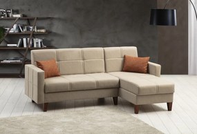 Canapea extensibilă de colț Polya - Beige