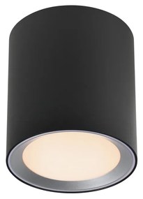 Spot aplicat LED CCT, IP44 Landon 14 Smart Black