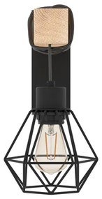 Eglo 44078 - Aplica de perete TOWNSHEND, 1 x E27, 60 W, 230 V