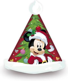 Disney Mickey Tree căciulă de Moș Crăciun 37 cm