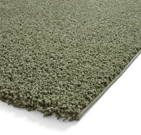 Covor verde lavabil din fibre reciclate 160x230 cm Bali – Think Rugs