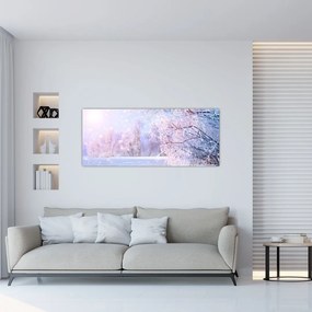 Tablou - Iarna geroasă (120x50 cm)