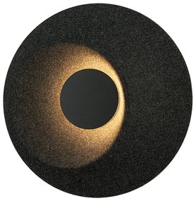 Aplica LED design modern decorativ ACOUSTIC gri inchis, negru ZB-25180