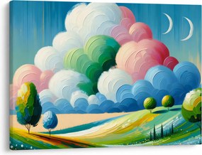 Tablou - Peisaj cu nor (70x50 cm)